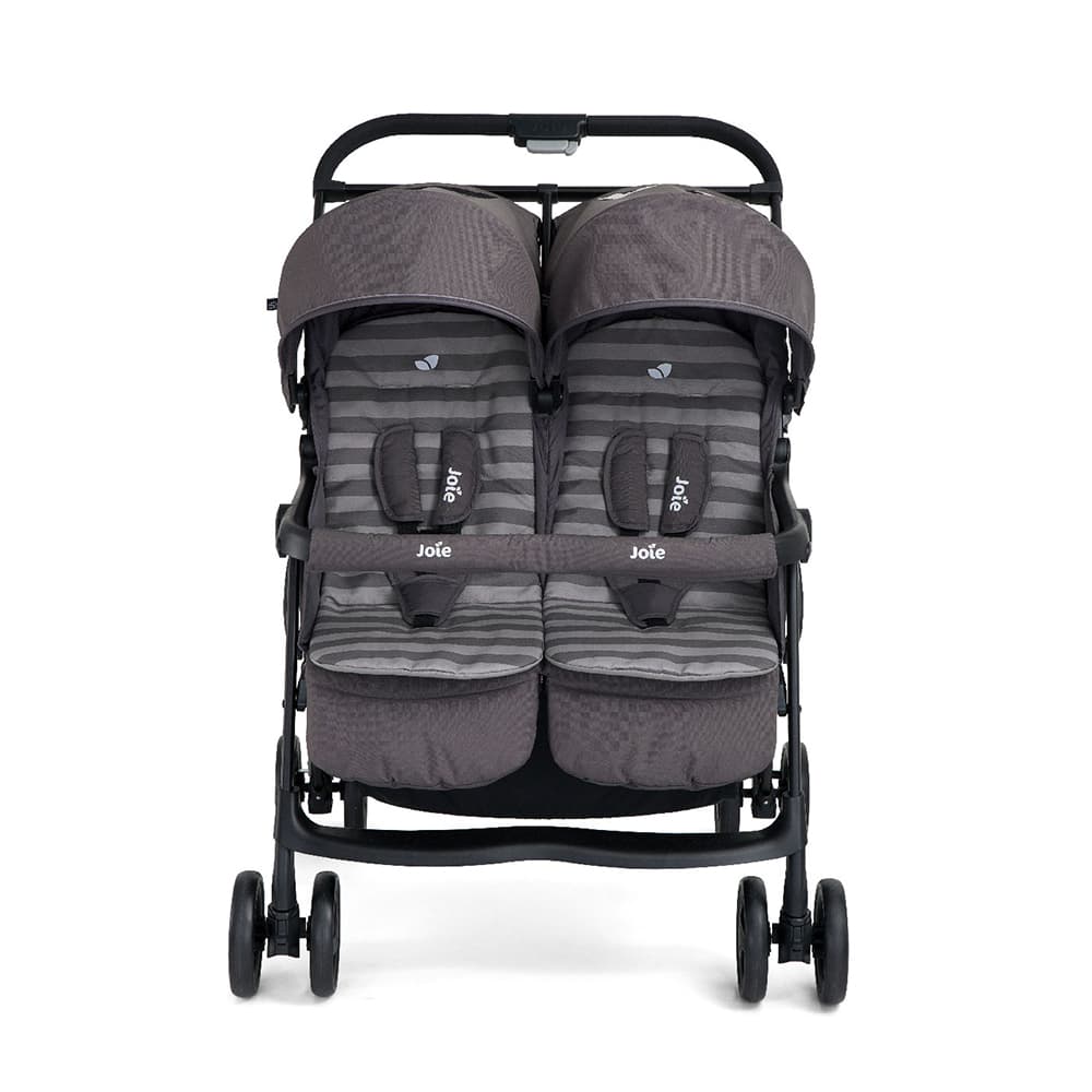 عربانة اطفال توأم Joie aire twin - رصاصي غامق image